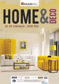 Home & Deco, ediția a VI-a, 26-28.02.2016, la Iulius Mall, Timișoara
